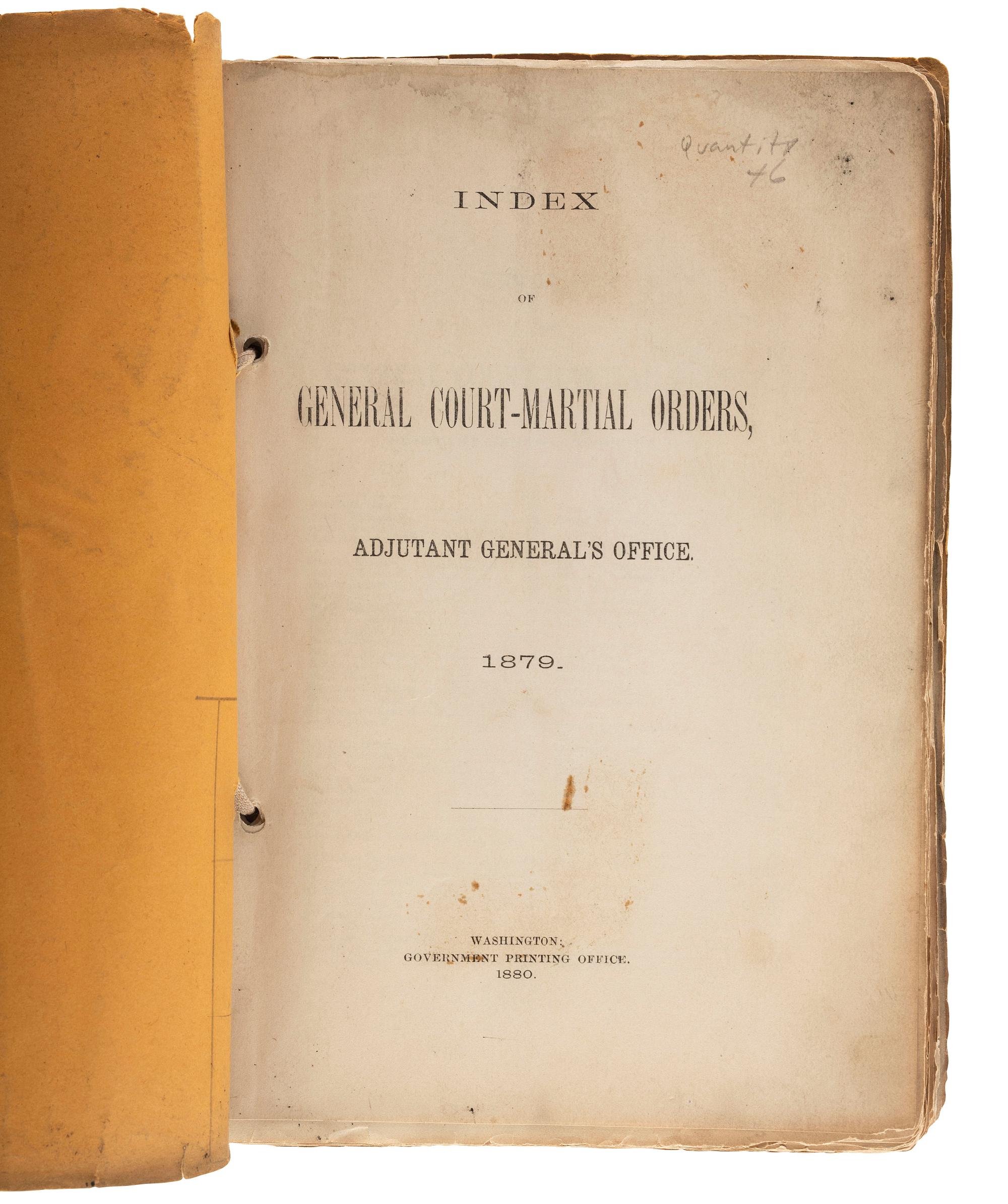 [LATE INDIAN WARS]. A group of manuscript and print ephemera related to the late Indian Wars era and western territories, highlighted by an 1884 petition to President Chester Arthur from prominent New Mexico Territory representatives.