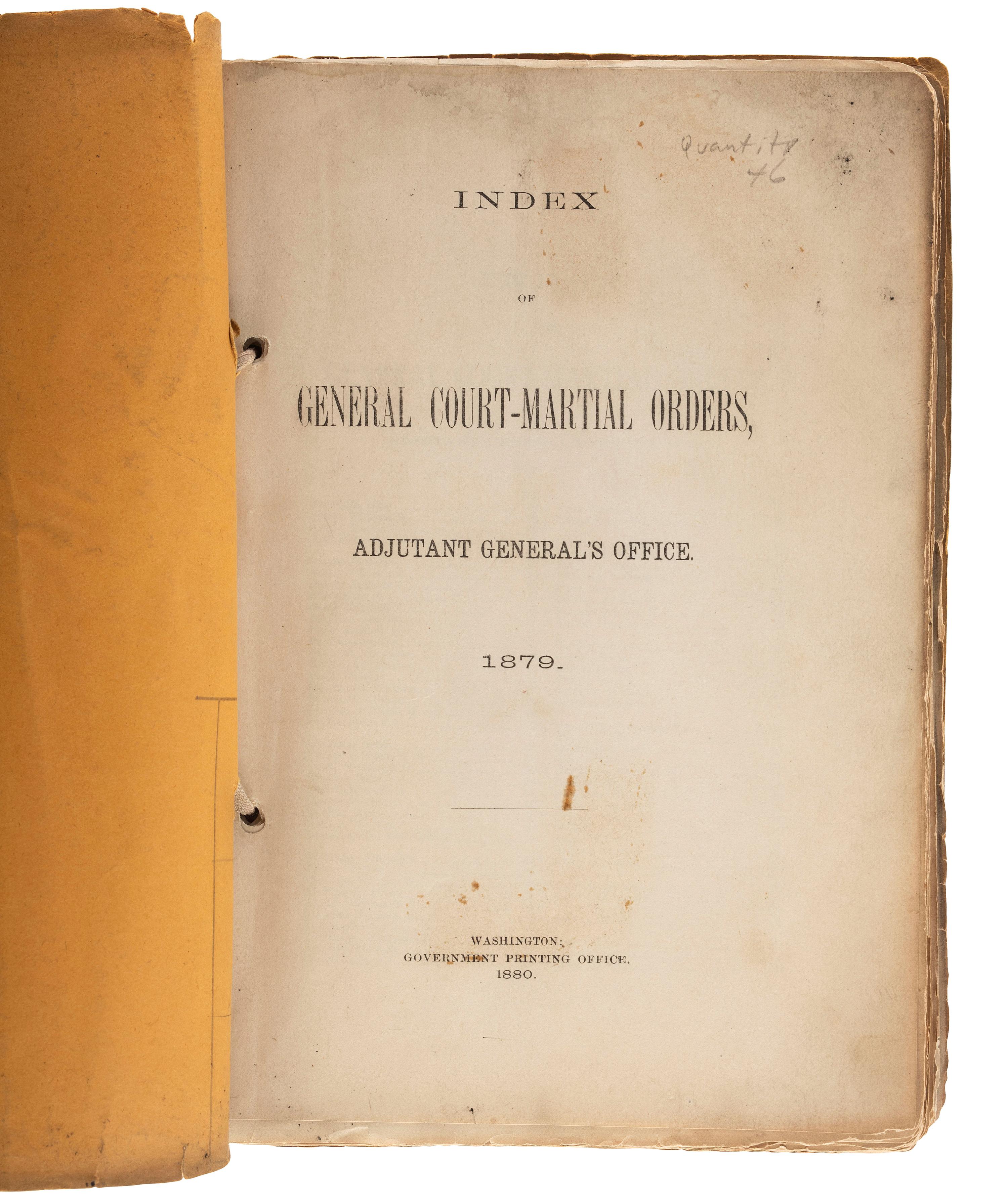 [LATE INDIAN WARS]. A group of manuscript and print ephemera related to the late Indian Wars era and western territories, highlighted by an 1884 petition to President Chester Arthur from prominent New Mexico Territory representatives.