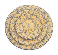 A Gien Baladins Porcelain Dessert Service