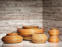 Collection of Seminole Baskets