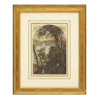 [Philadelphia] Group of 8 views and scenes of Philadelphia and Pennsylvania