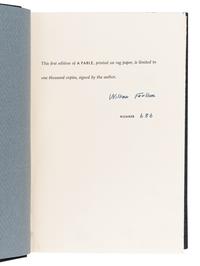 FAULKNER, William (1897-1962). A Fable. New York: Random House, 1954.