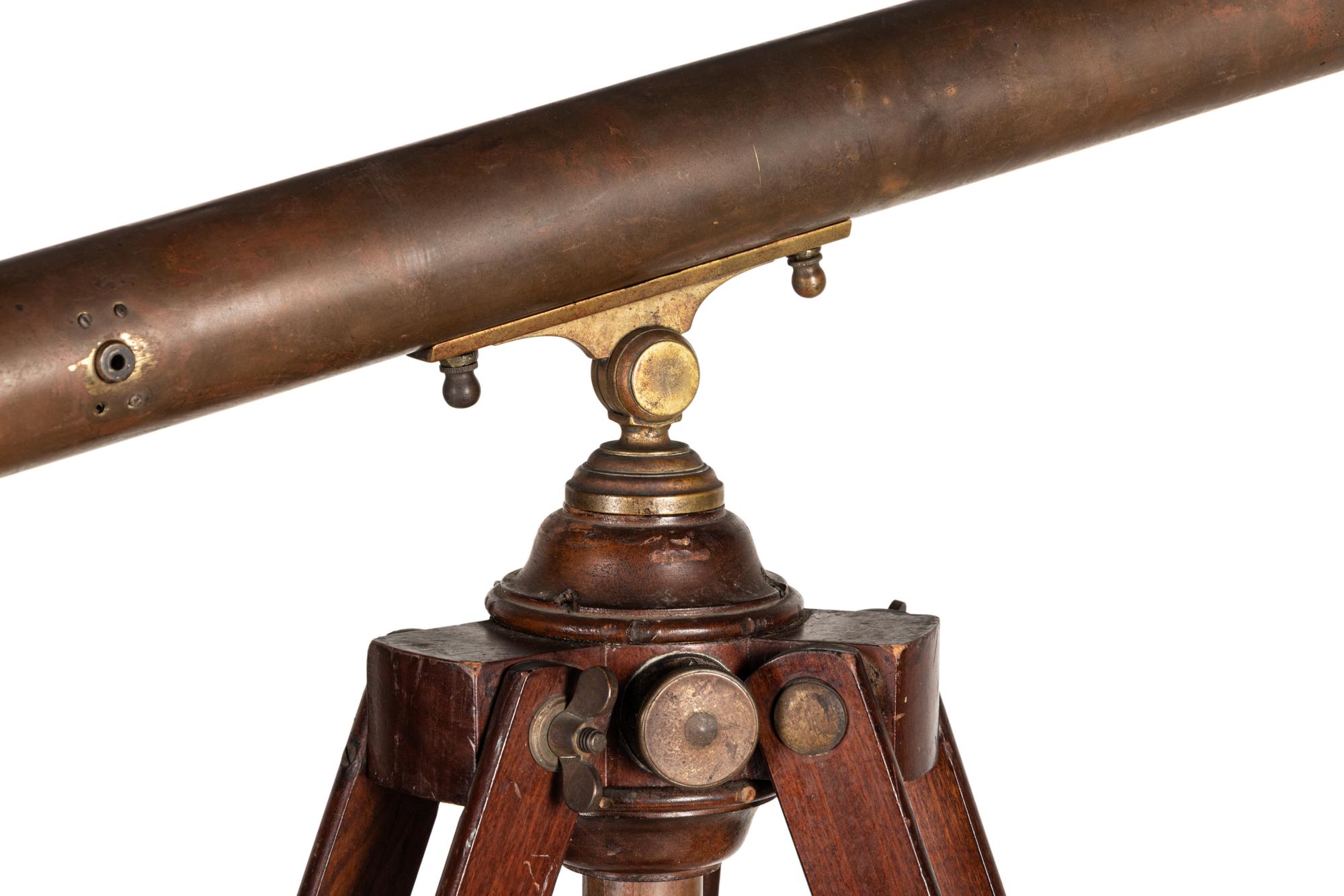 A French 2-Inch Brass Telescope