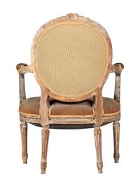 A Louis XV-Style Open Armchair