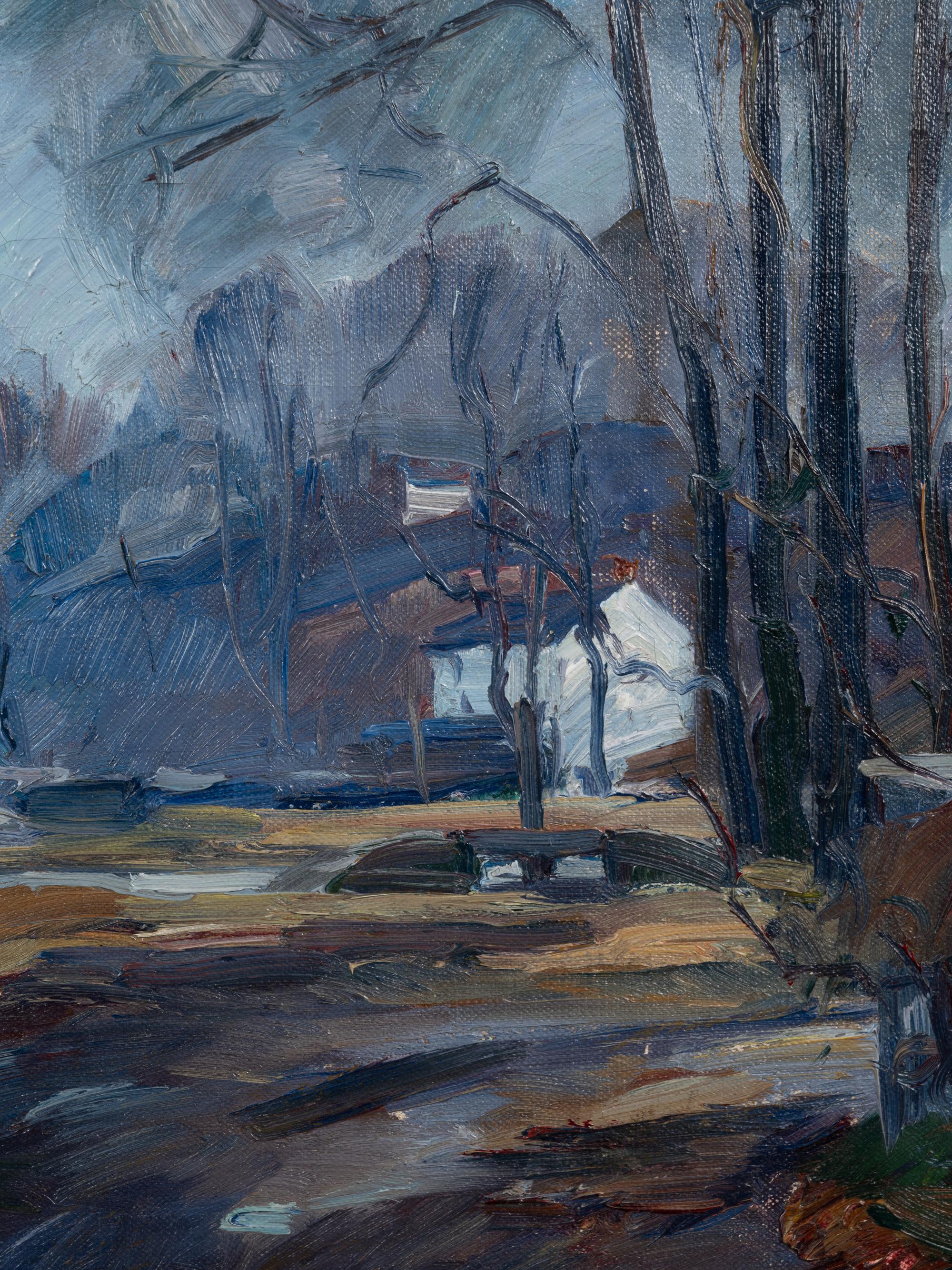 Houses Along a Road
