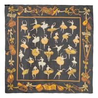 Three Hermès 90cm Silk Chiffon Scarves
