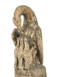 A French Stone Architectural Bird