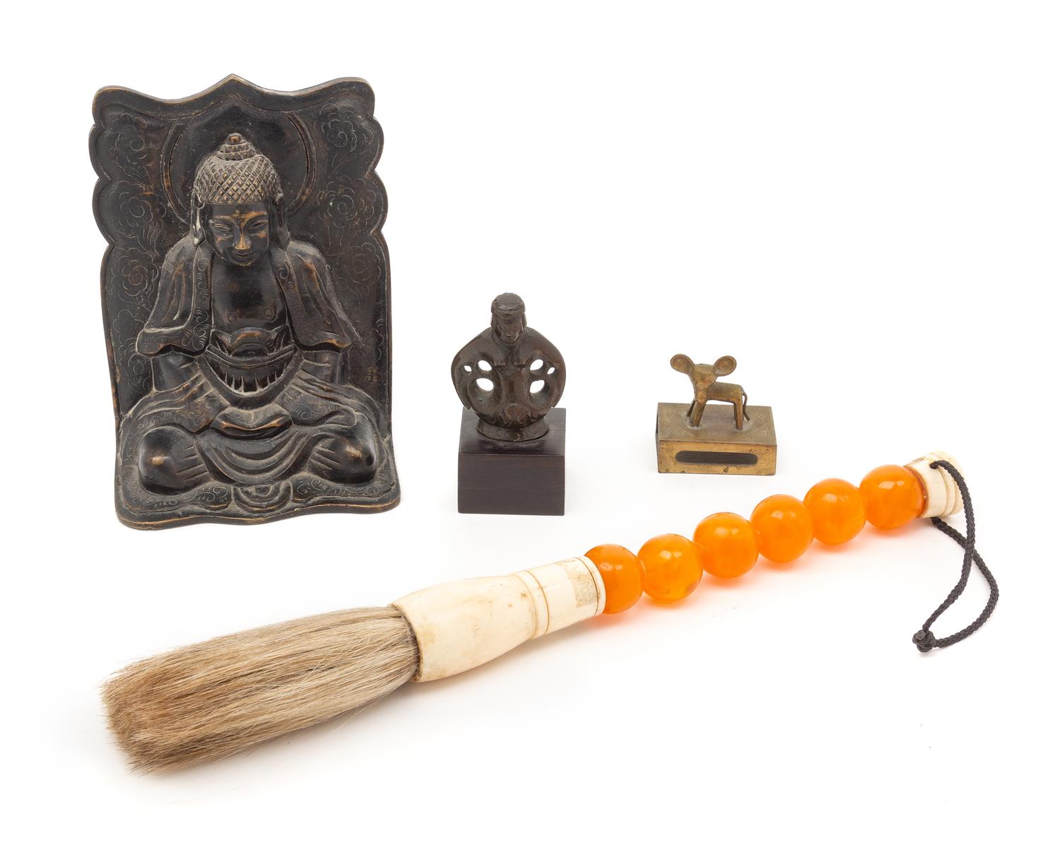 A Group of Decorative Articles Height of tallest 5 3/4 inches. — 20TH CENTURY