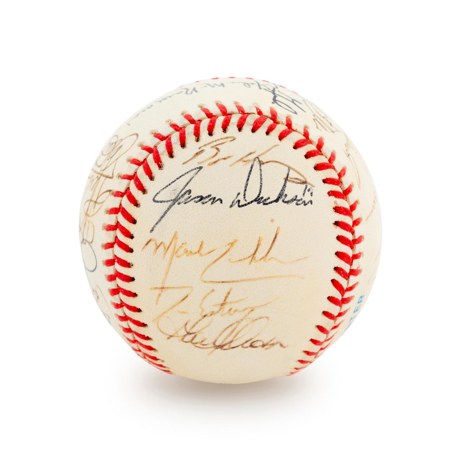 A Group of 19 Los Angeles Angels Signed Baseballs,