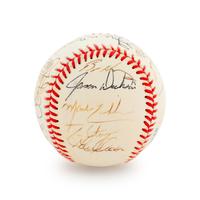 A Group of 19 Los Angeles Angels Signed Baseballs,