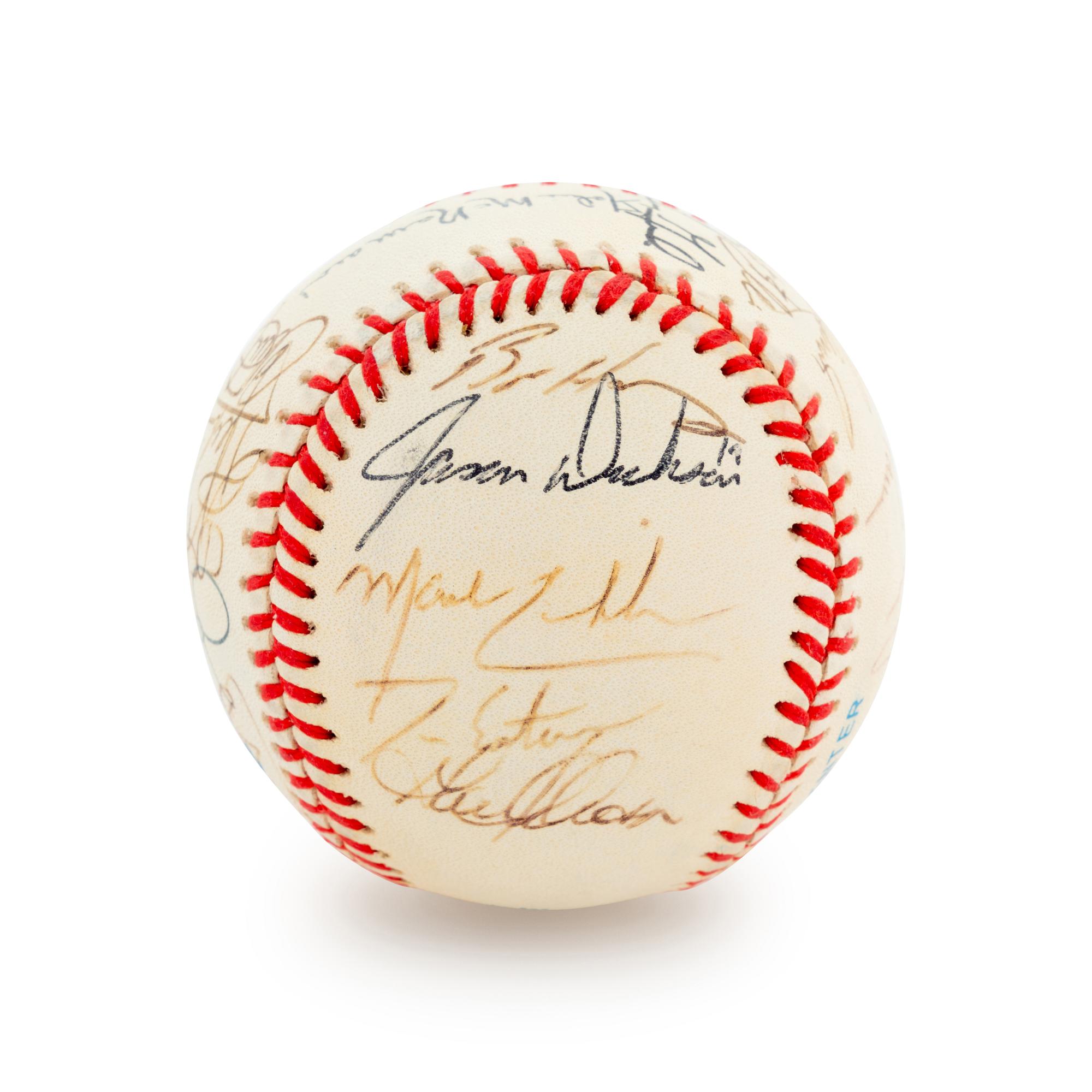 A Group of 19 Los Angeles Angels Signed Baseballs,
