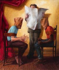 Hugh Steers, (American, 1963-1995) — In the Paper, 1989