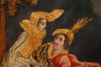 A Needlework and Silk Picture (18th/19th Century)