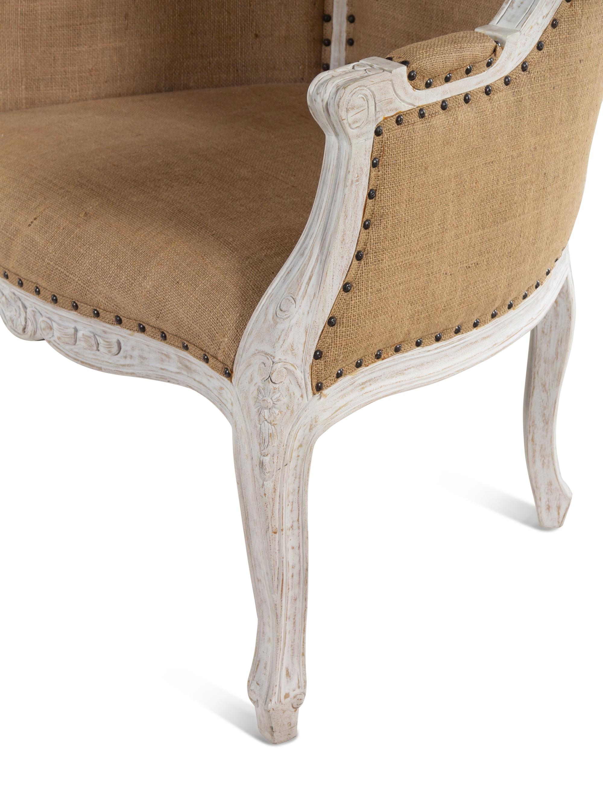 A Louis XV Style White Painted Guérite