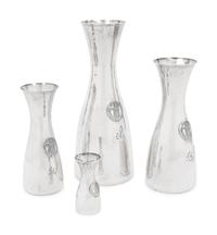 Four Italian Silver Carafes