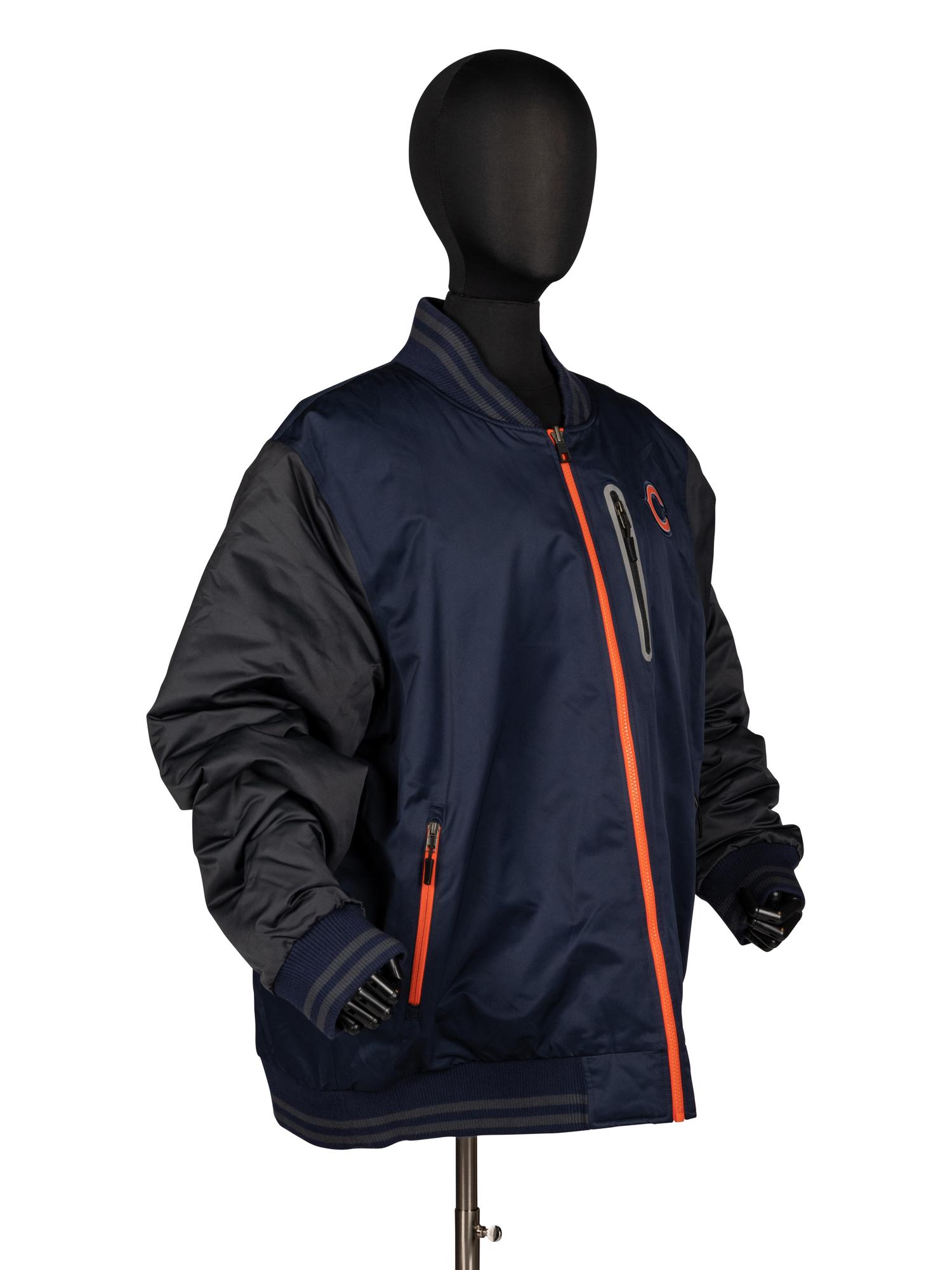 Mike Ditka's Personally Owned and Worn Chicago Bears Jacket and Knit Hat