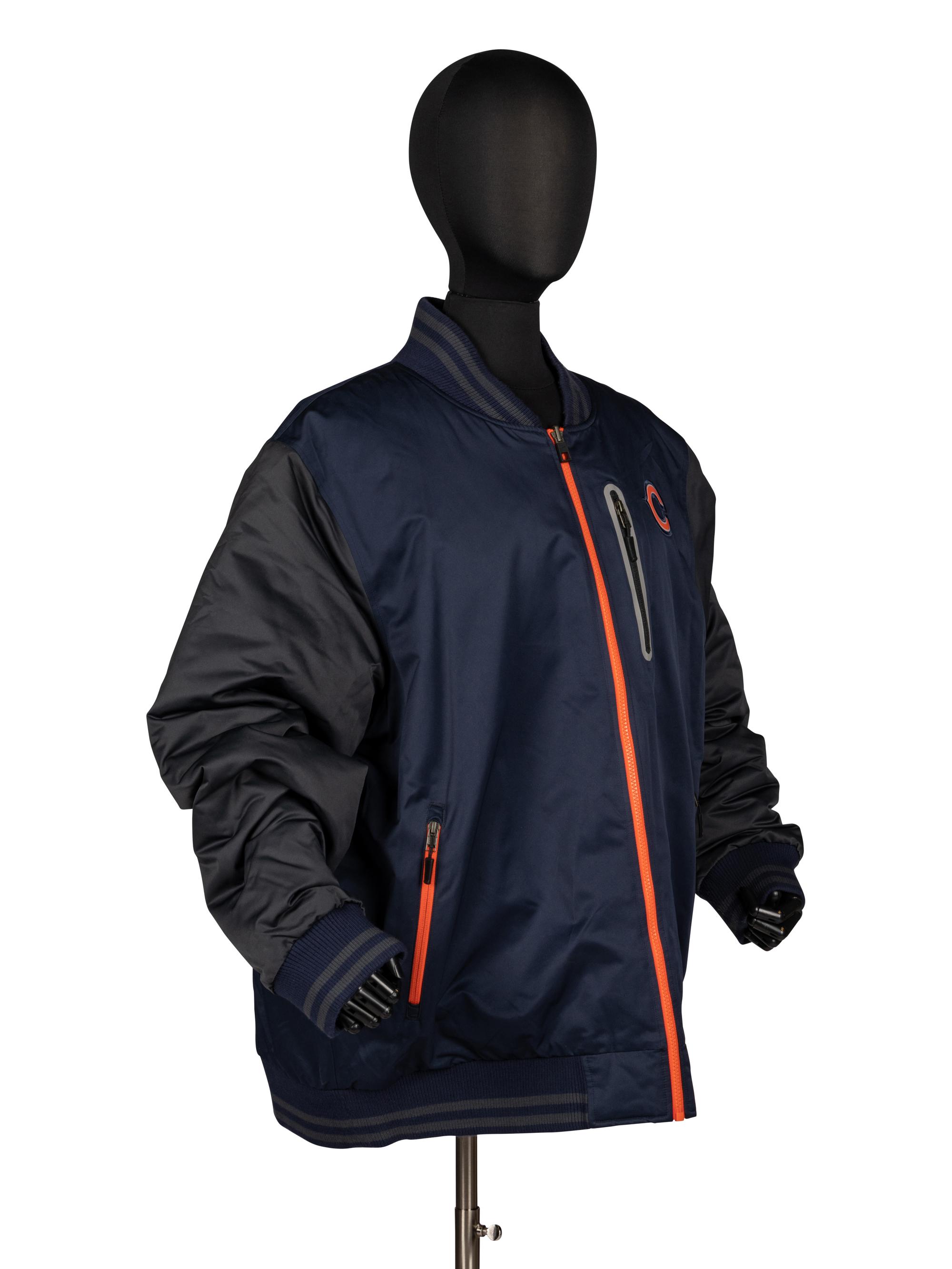 Mike Ditka's Personally Owned and Worn Chicago Bears Jacket and Knit Hat