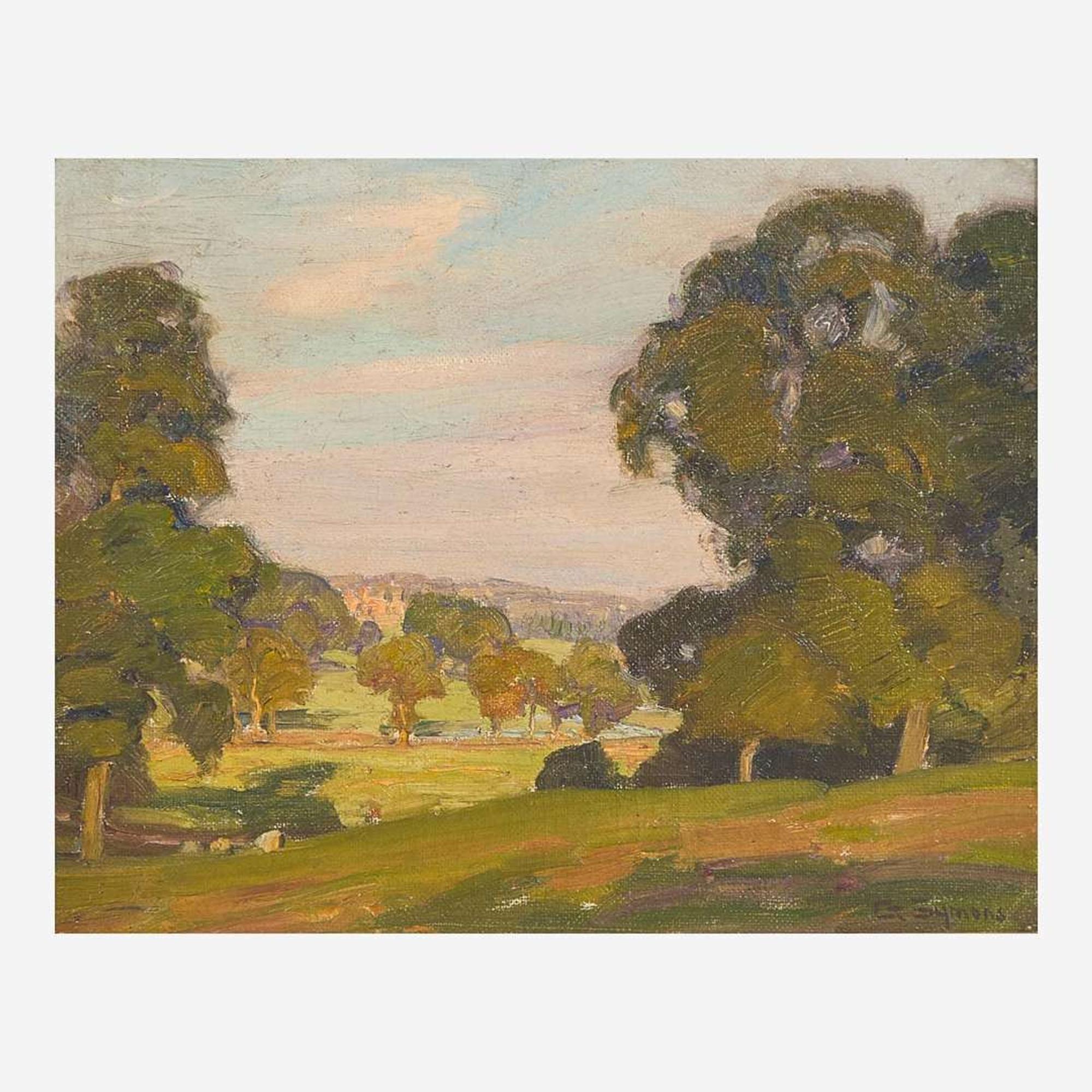George Gardner Symons (American, 1863-1930) Perfect Pastures
