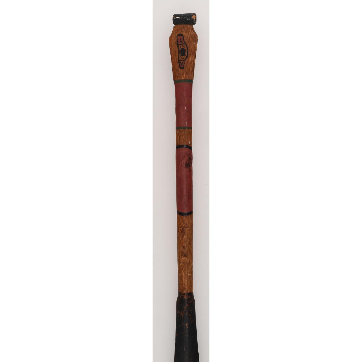 Northwest Coast Painted Paddle