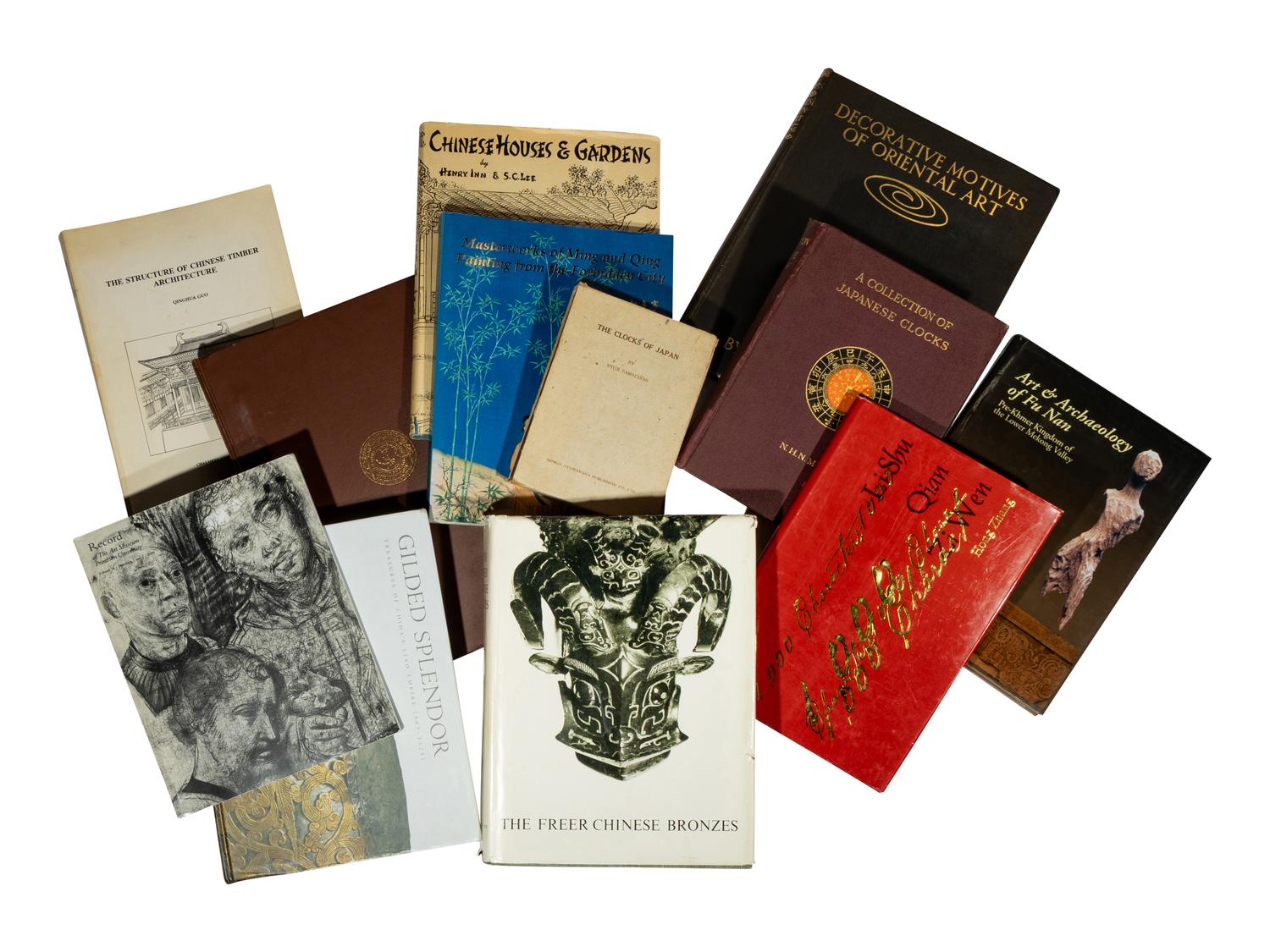 A Group of Reference Books about Asian Art