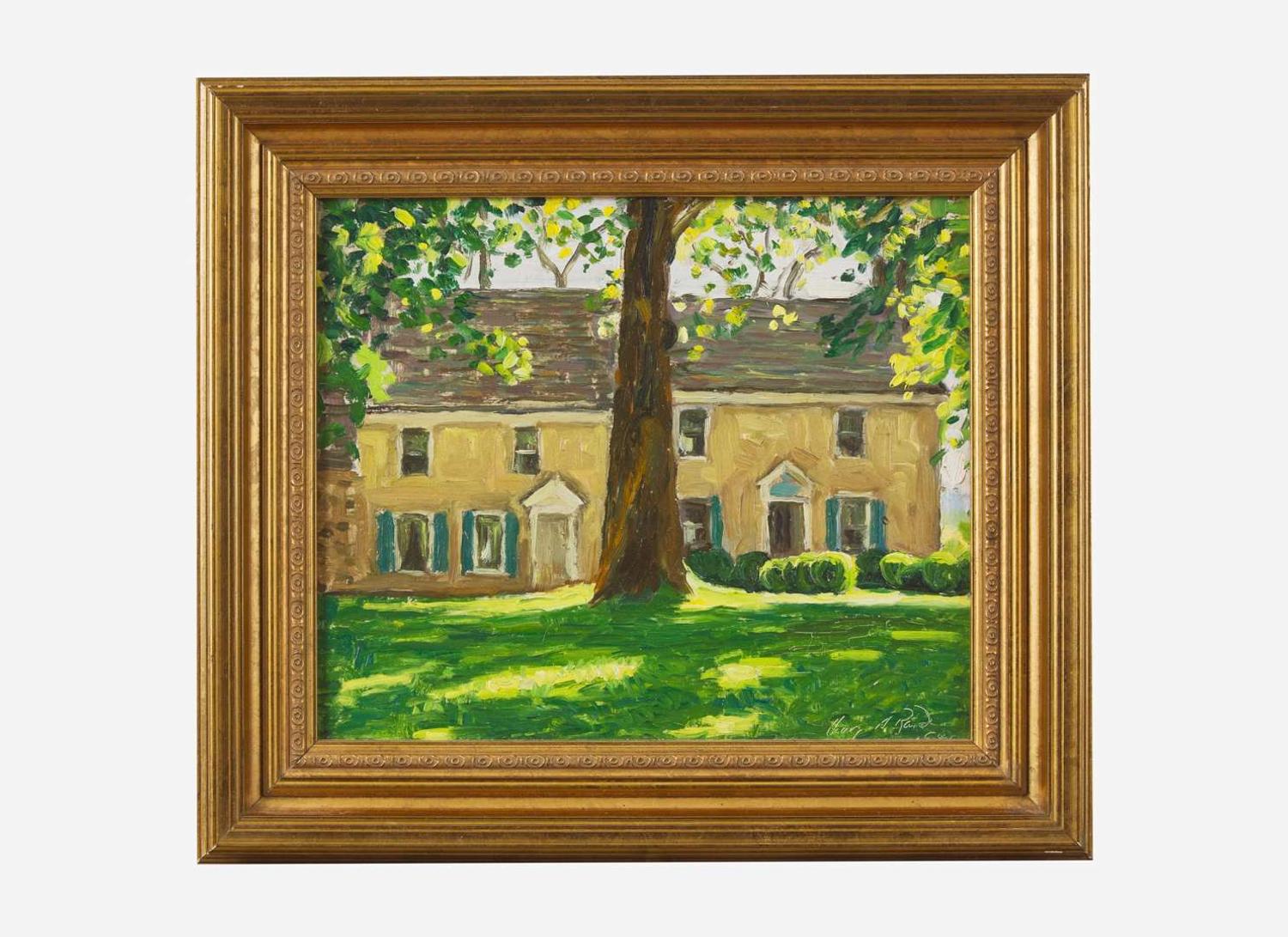 Henry Asbury Rand (American, 1886 - 1961) - Shadow Brook Farm - Holicong, Pennsylvania