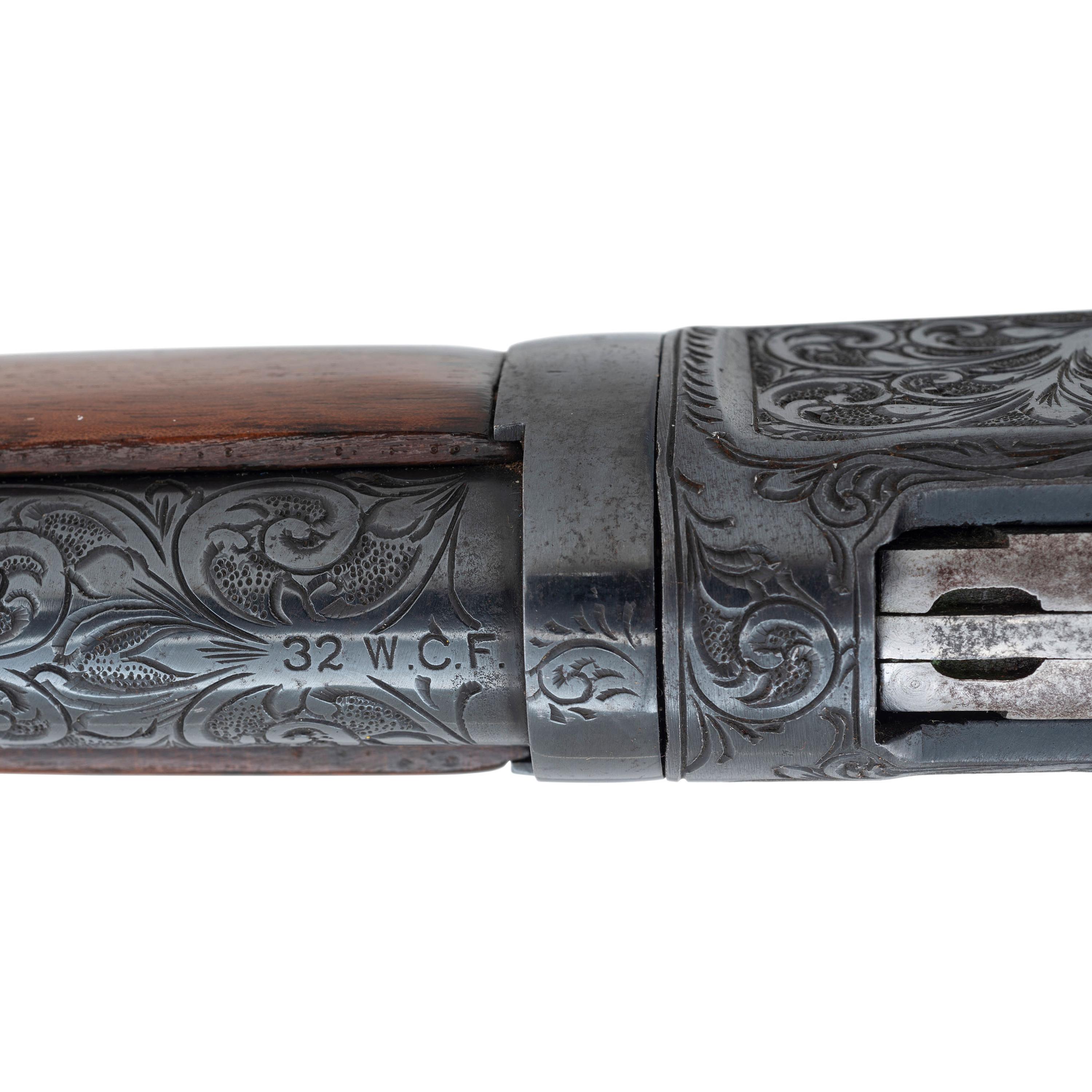 ** Aftermarket Engraved Winchester Model 1892 Rifle