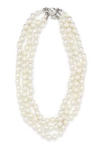 A Vivienne Westwood Faux Pearl Necklace, 15".