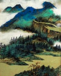 Two Chinese Landscape Paintings