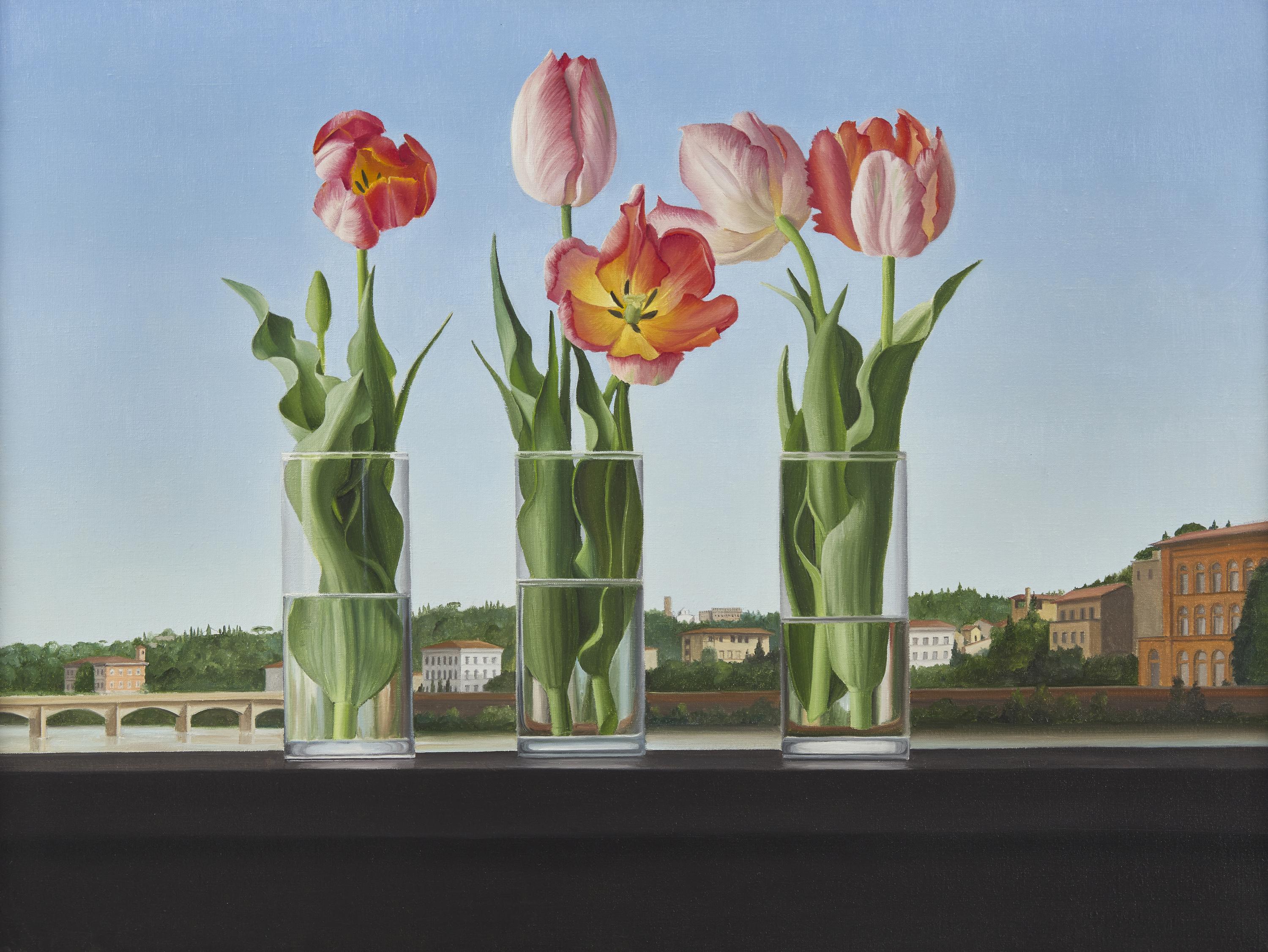 Still Life with Three Tulips, 1998