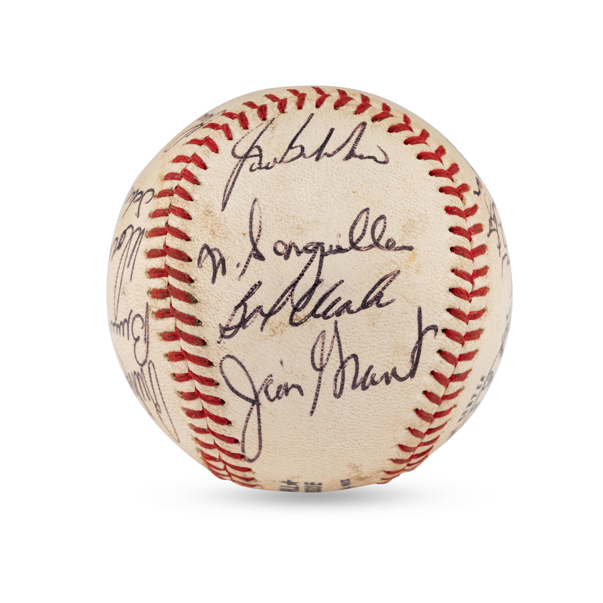 A 1970 Pittsburgh Pirates Team Signed Autograph Baseball (Beckett Authentication Services Letter of Authenticity)
