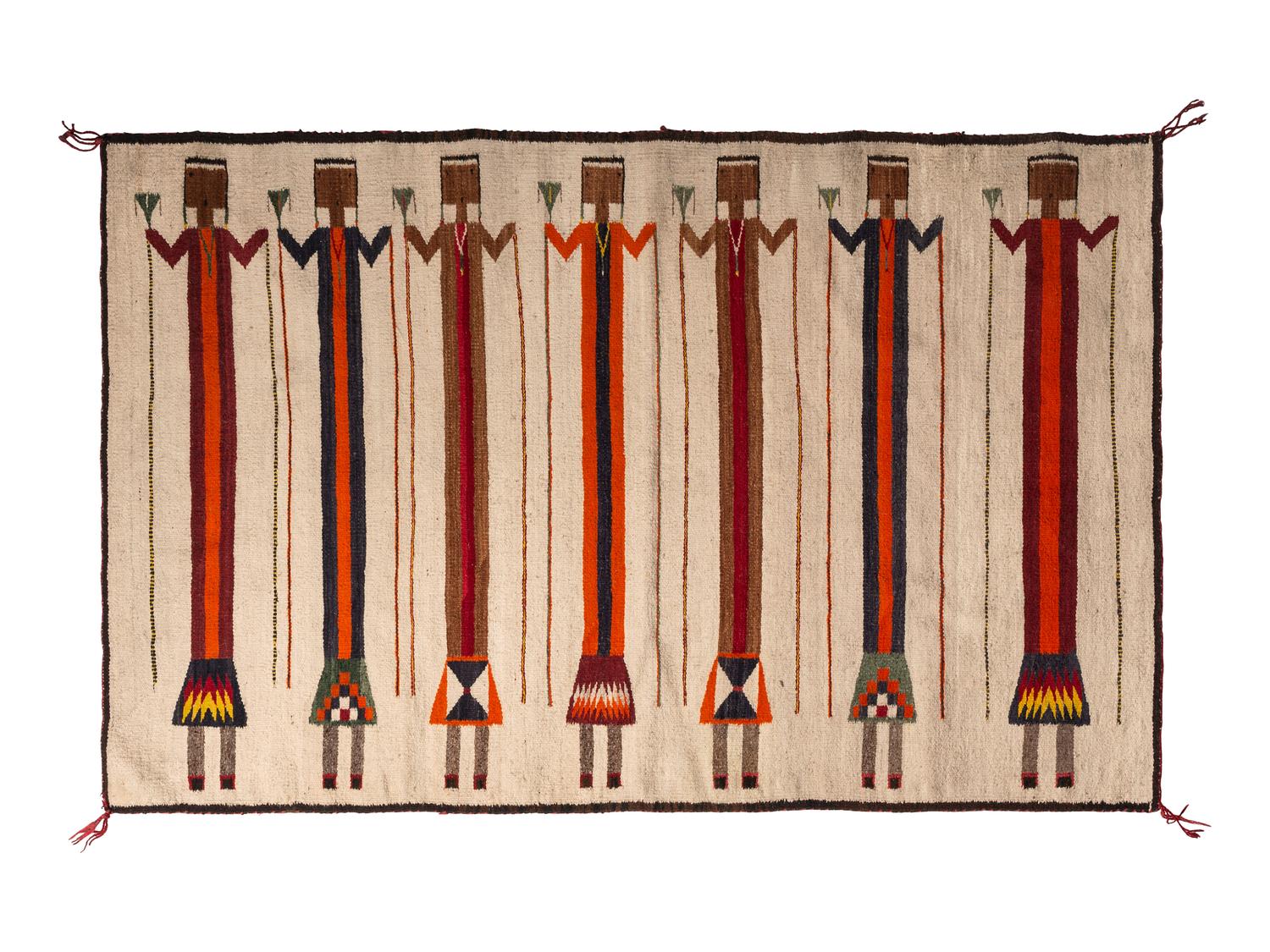 Navajo Yei Weaving / Rug