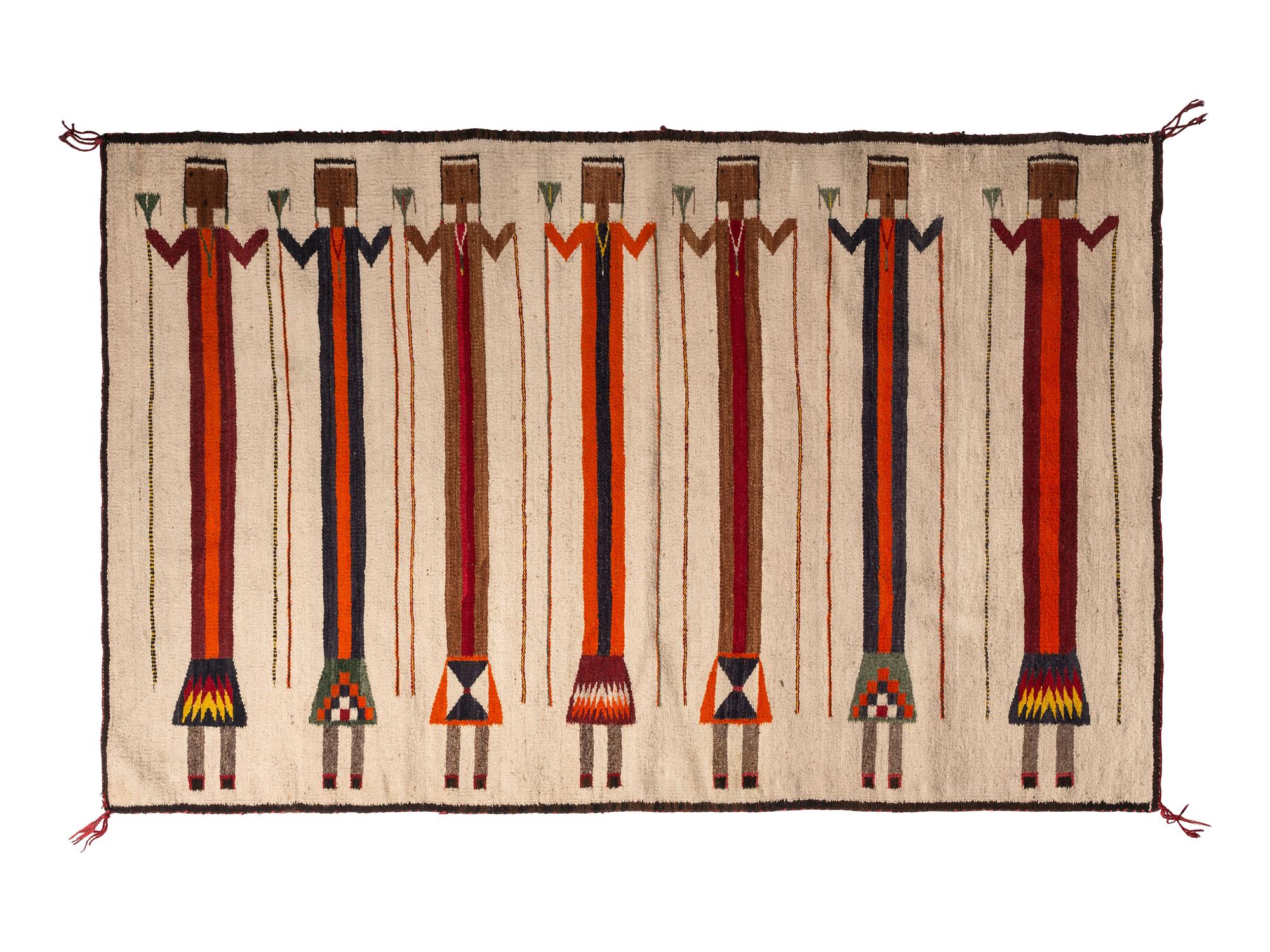 Navajo Yei Weaving / Rug