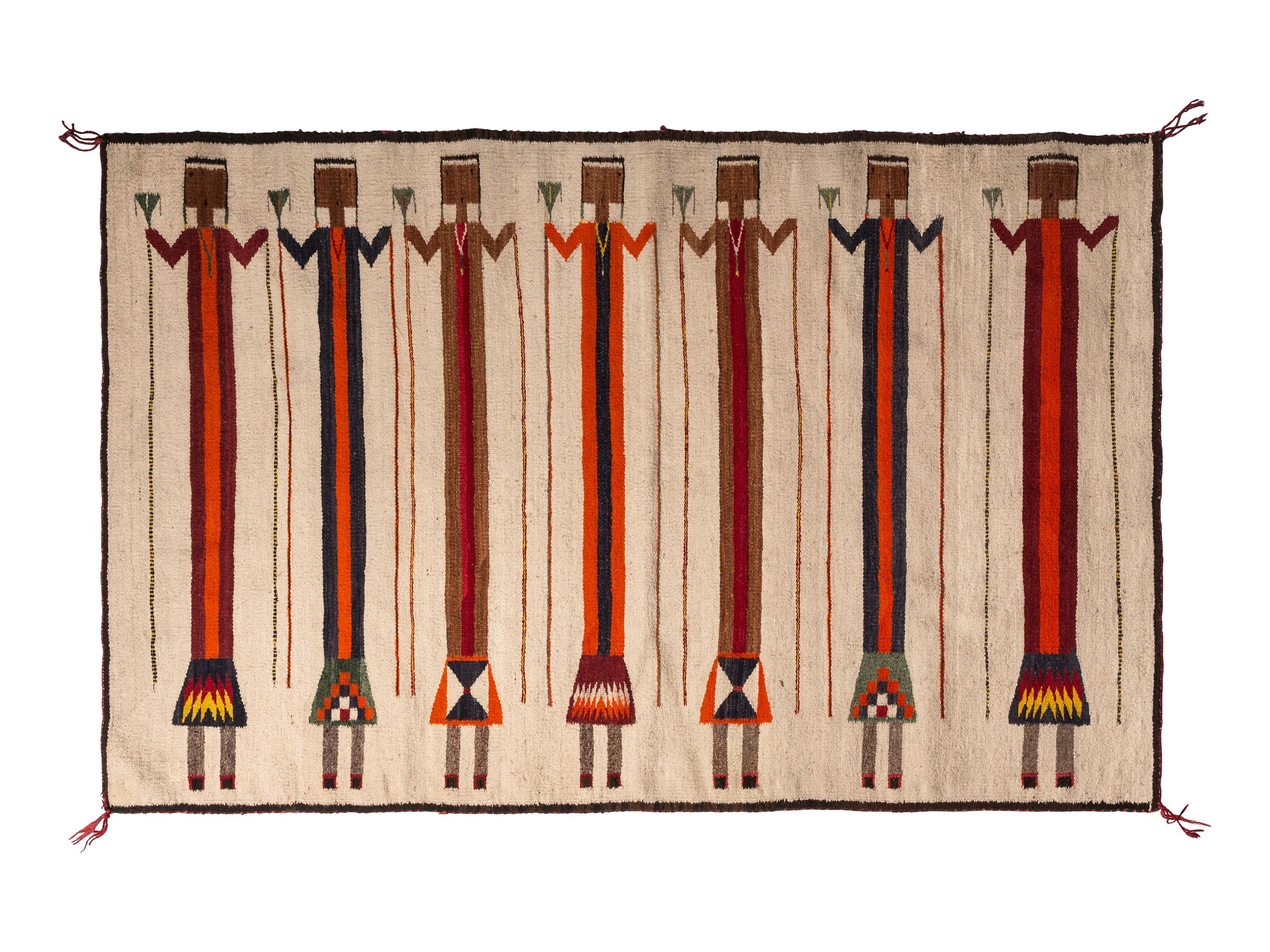 Navajo Yei Weaving / Rug
