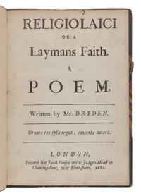 [ENGLISH LITERATURE & HISTORY]. A group of 6 works, comprising: