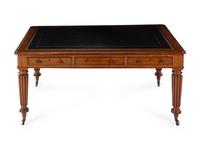 A William IV Mahogany Partners Desk