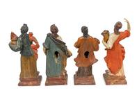 A Set of Polychrome-Decorated Terracotta Figures of the Four Seasons