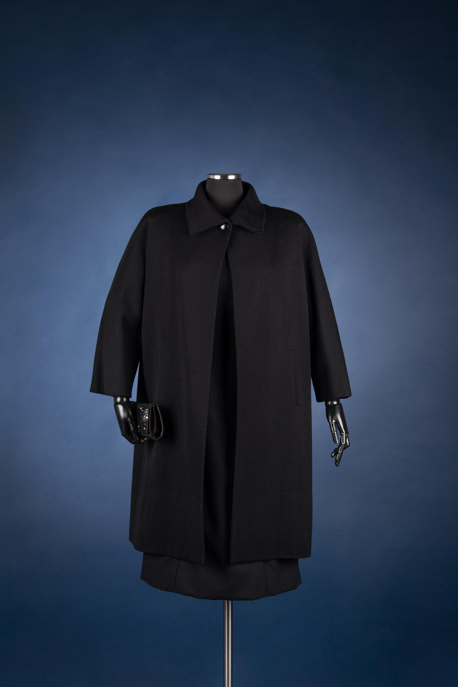 Balenciaga Haute Couture Wool Coat, c.1960