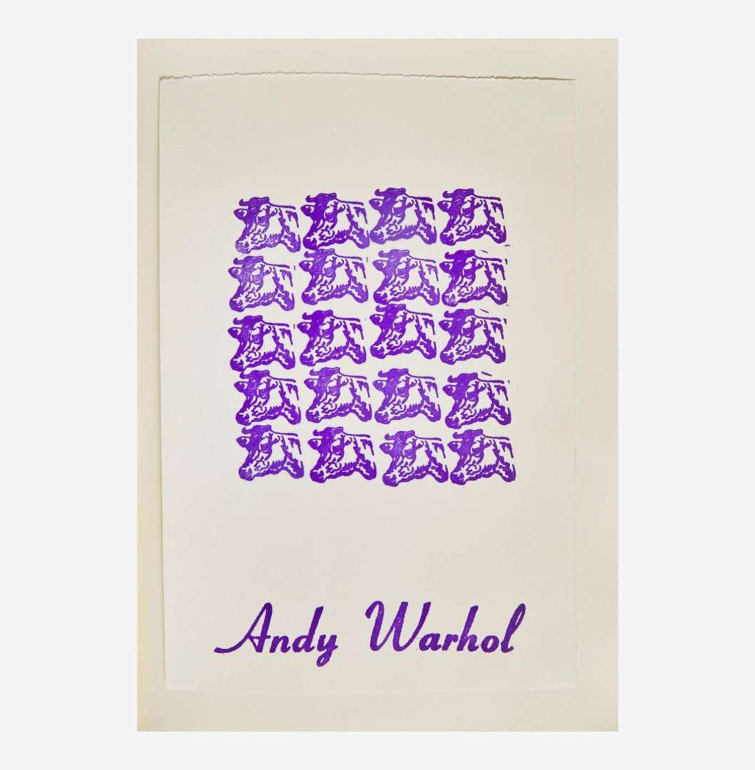 [Art] Warhol, Andy, and Claes Oldenburg and Robert Indiana, et al. Stamped Indelibly: A Collection of Rubberstamp Prints