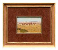 Color Study for Coronado's Expedition