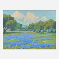 John Marshall Gamble (American, 1863-1957) Lupine, Near Monterey