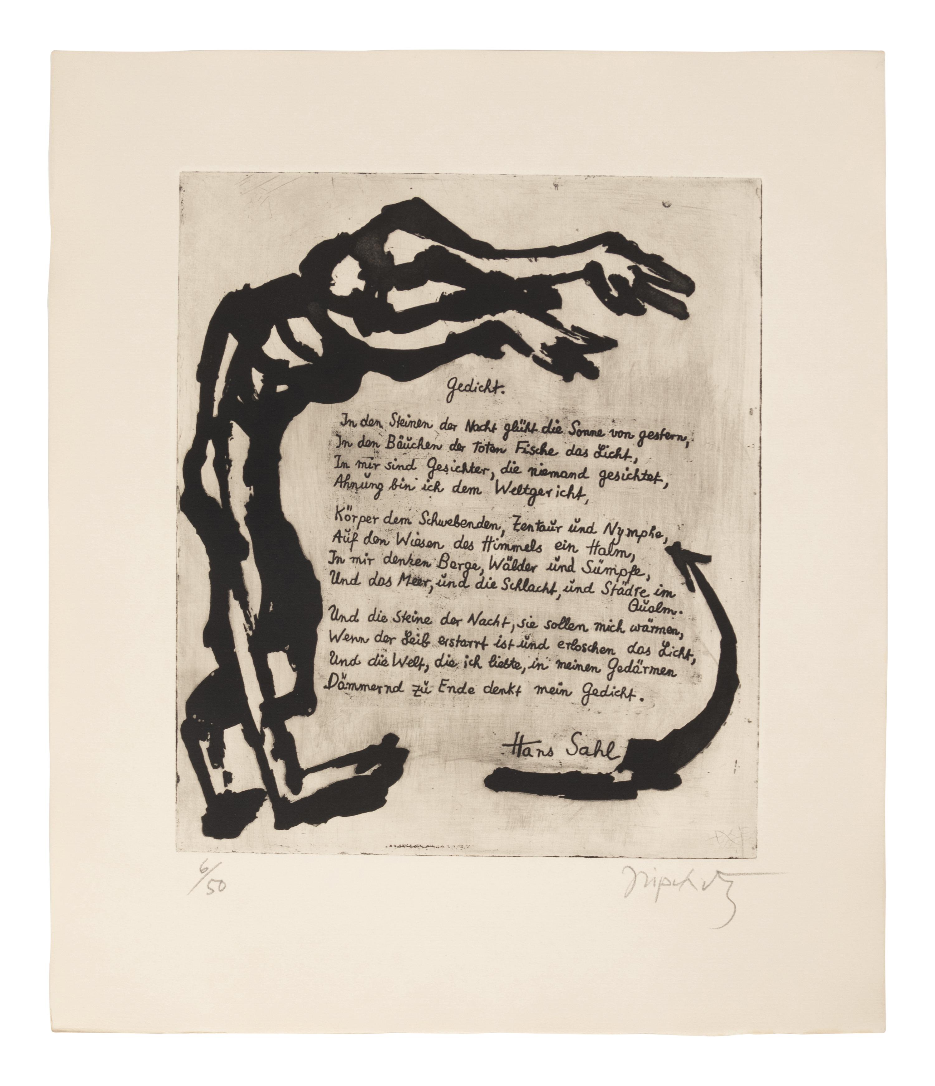 21 Etchings and Poems (complete portfolio of 21)