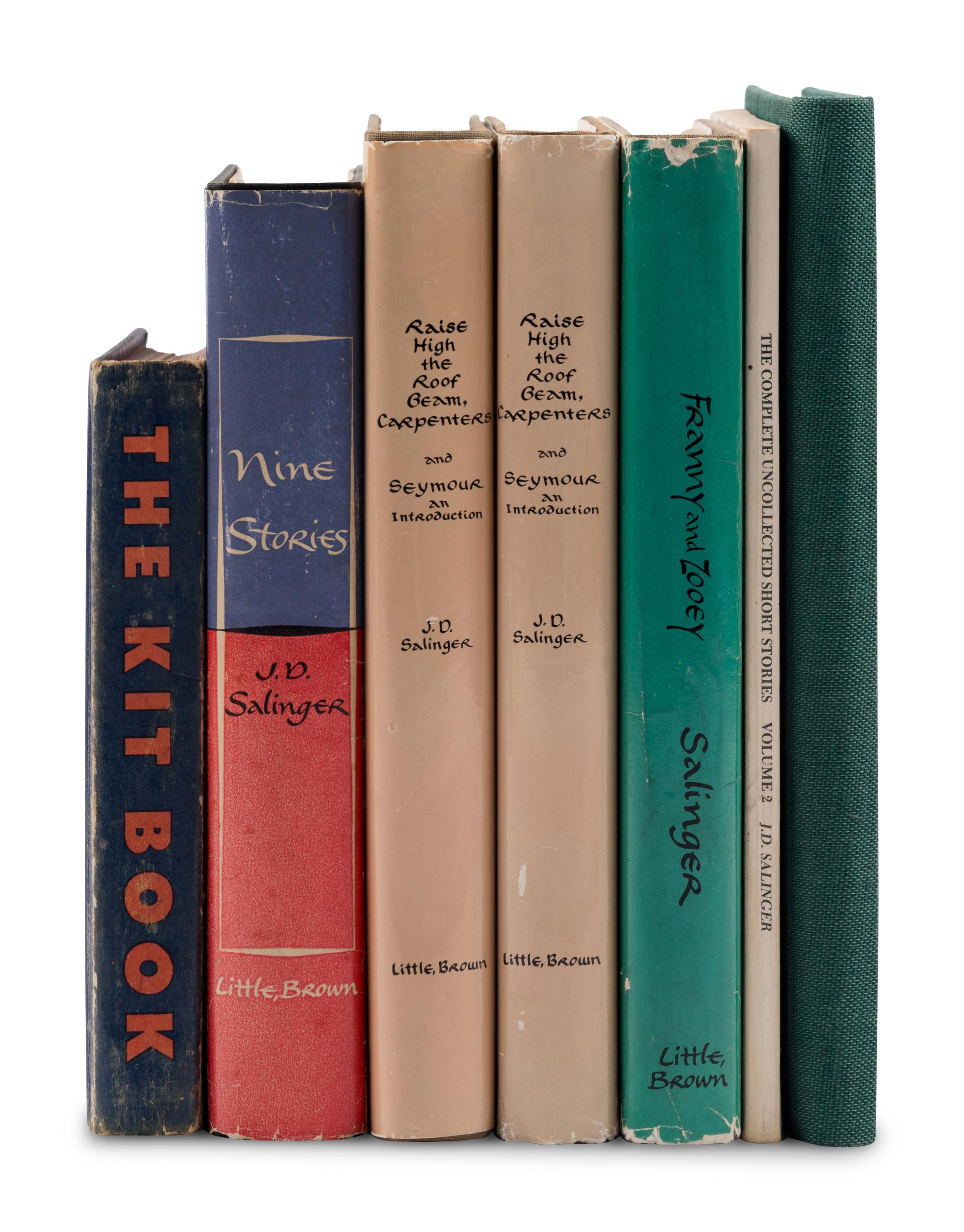 SALINGER, Jerome David (1919-2010). A group of 7 FIRST EDITIONS, comprising: