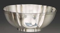 Sterling silver bowl tiffany & co., new york, ny, early to mid 20th century