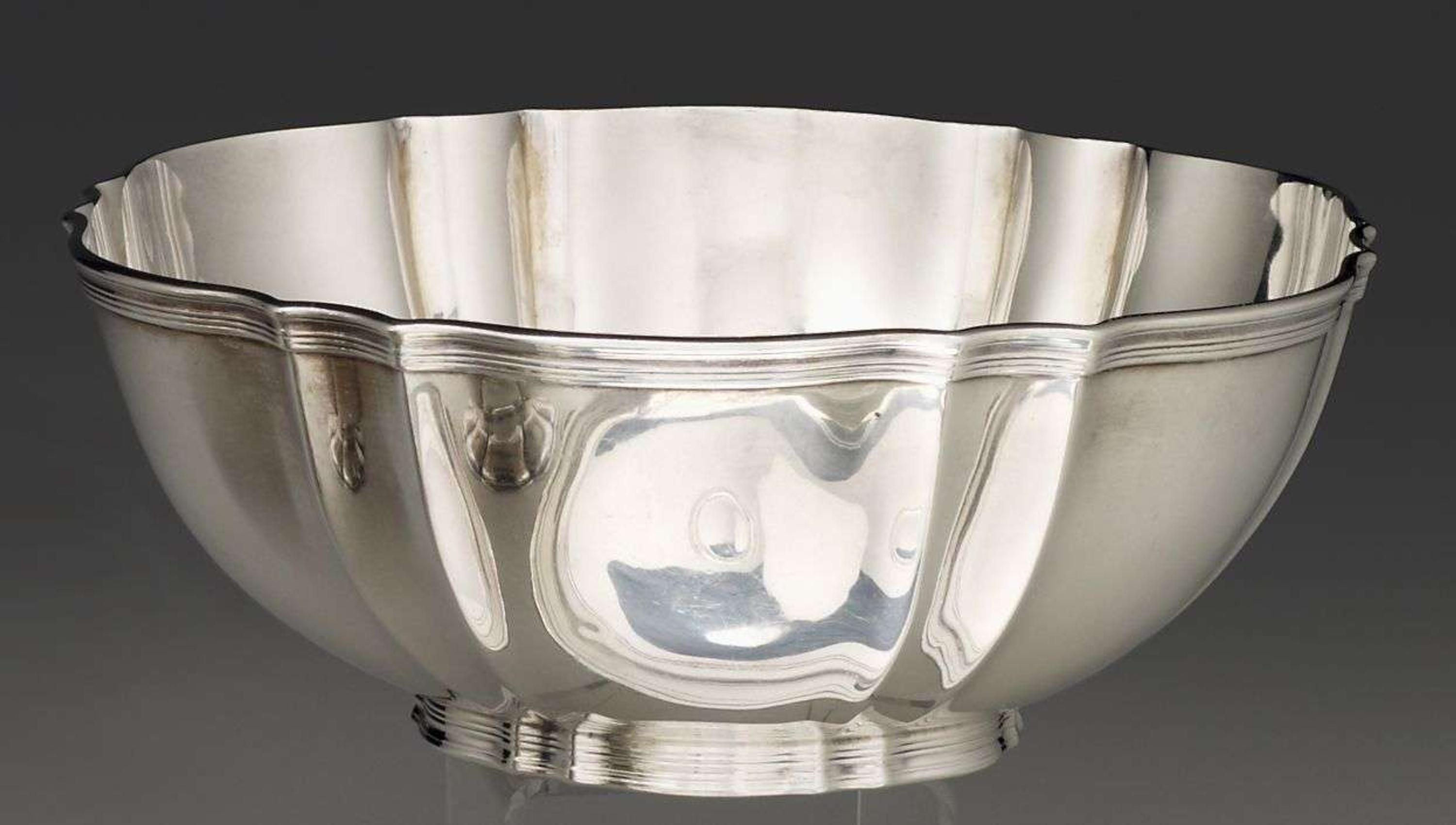 Sterling silver bowl tiffany & co., new york, ny, early to mid 20th century