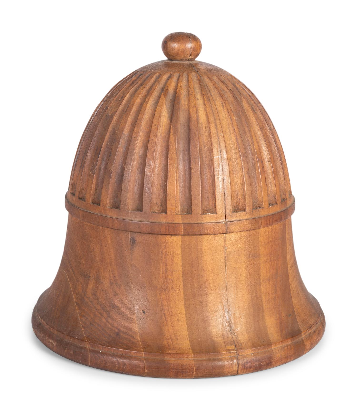 A Wooden Fire Hydrant Top