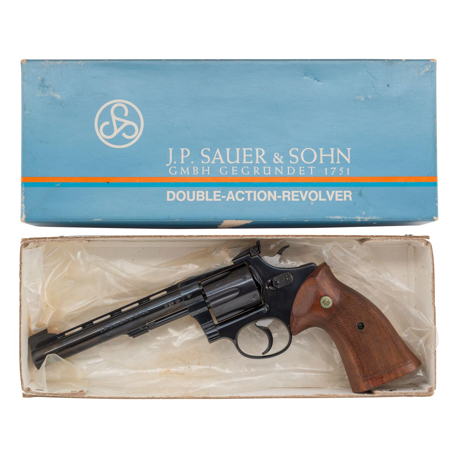 **J.P. Sauer Trophy .38 Special Revolver in Box