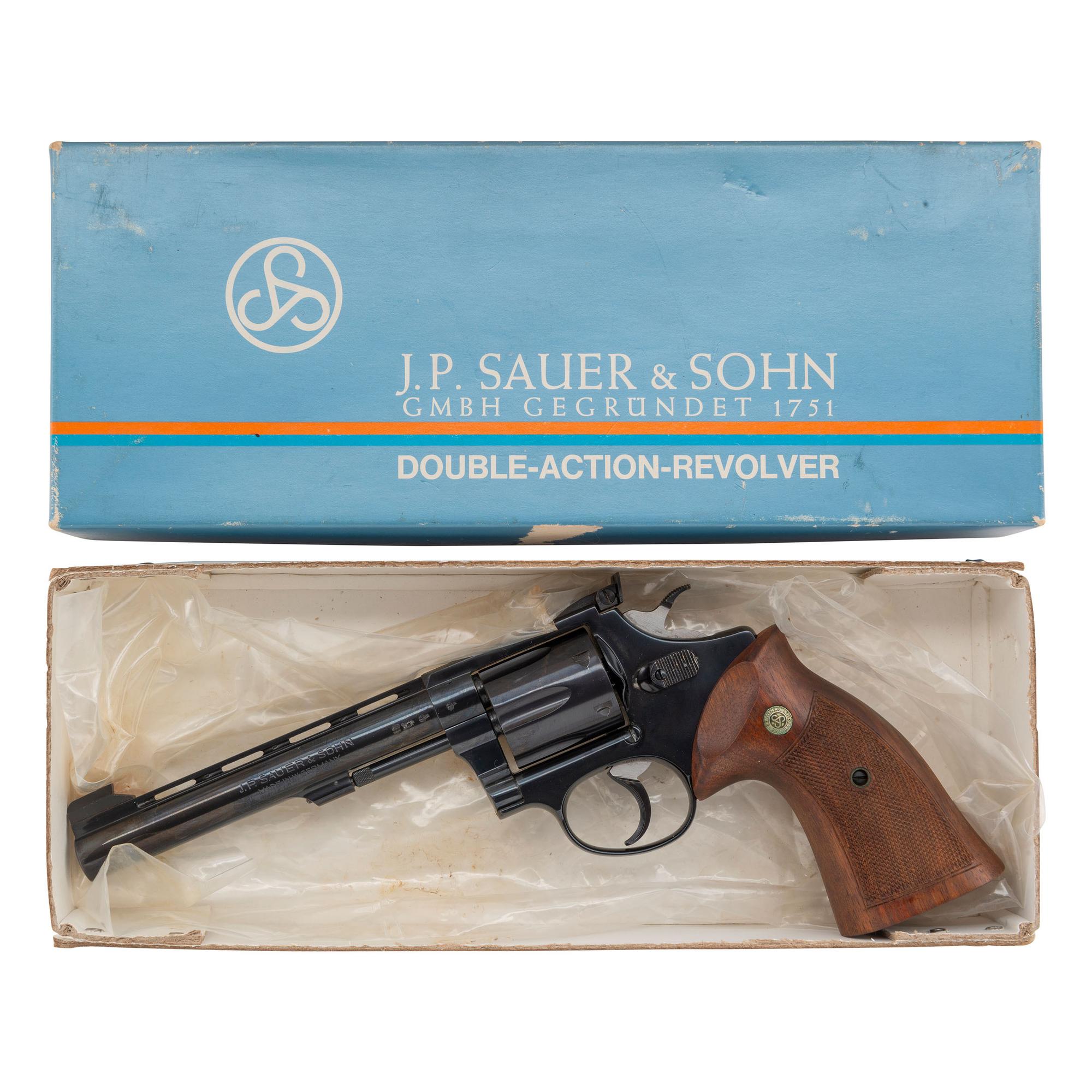 **J.P. Sauer Trophy .38 Special Revolver in Box