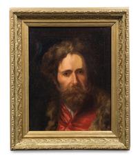 Manner of Rembrandt van Rijn, (17th/18th century), Portrait of a Gentleman