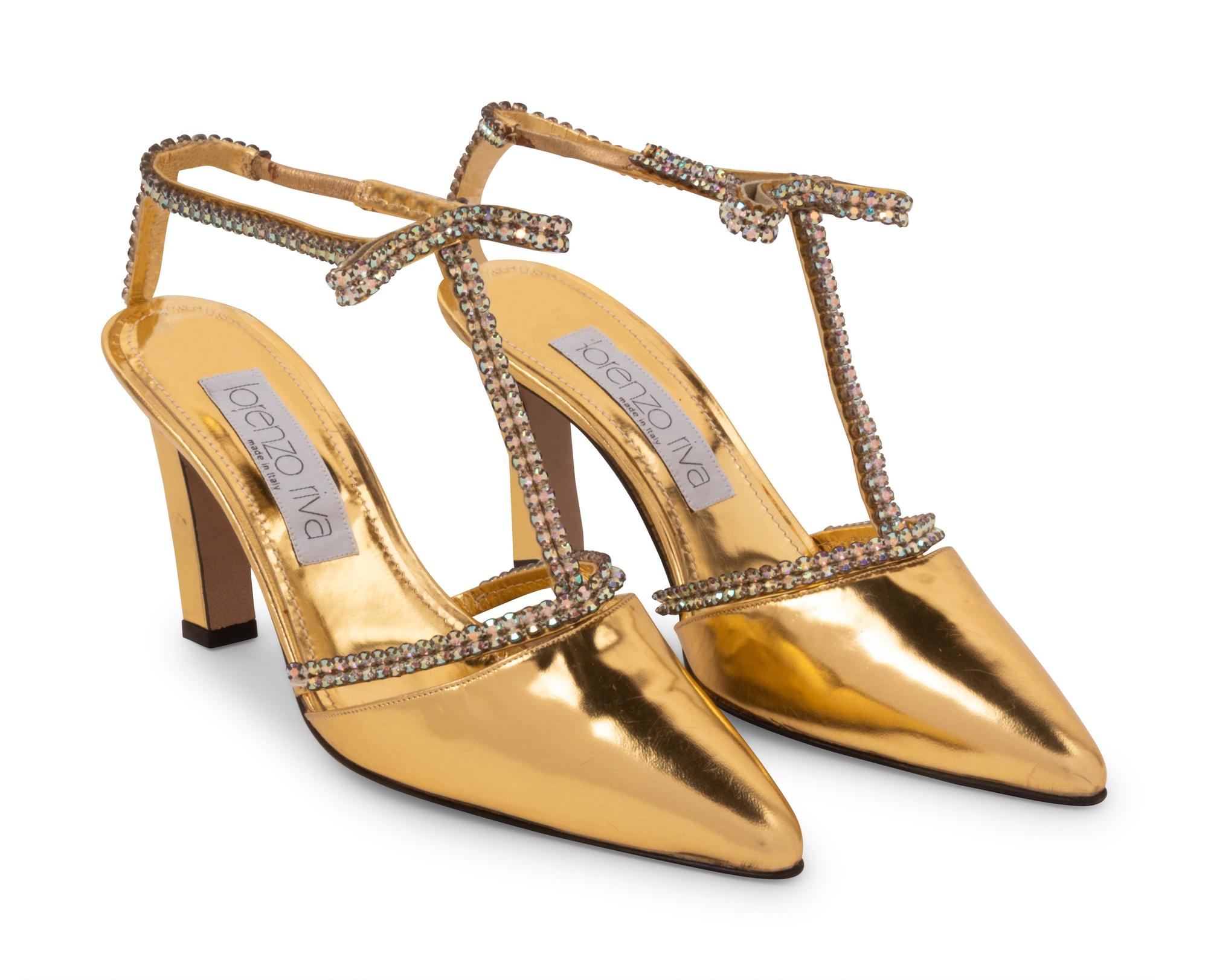 Nine Pairs of Shoes Including Three Lacroix and One Dior, 1980-2000s