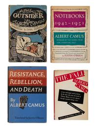 CAMUS, Albert (1913-1960). A group of 4 FIRST EDITIONS, comprising: